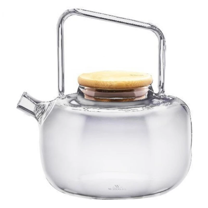 Заварной чайник Wilmax Thermo Glas 888821 1 л, стекло, с крышкой, прозрачный