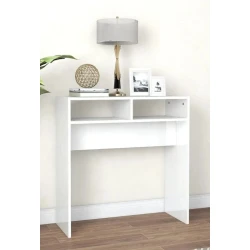 Туалетный столик Neo, ЛДСП, белый, 30x78x80см Туалетный столик Neo, ЛДСП, белый, 30x78x80см