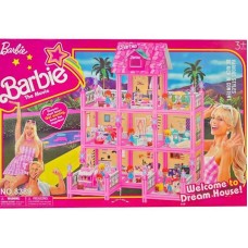 Kukla evi Barbie Villa 8388, çəhrayı