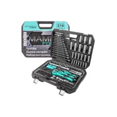 Alətlər dəsti MAMEDFORCE MF-38841, 216 hissə, 1/4