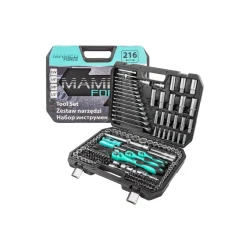 Набор инструментов MAMEDFORCE MF-38841, 216 предметов, 1/4