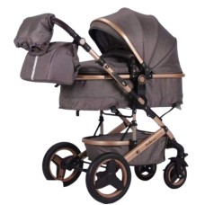 Uşaq arabası Belecoo 530S Brown