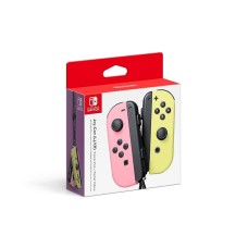 Qeympad Nintendo Switch Joy-Con Controllers Pastel Pink/Pastel Yellow