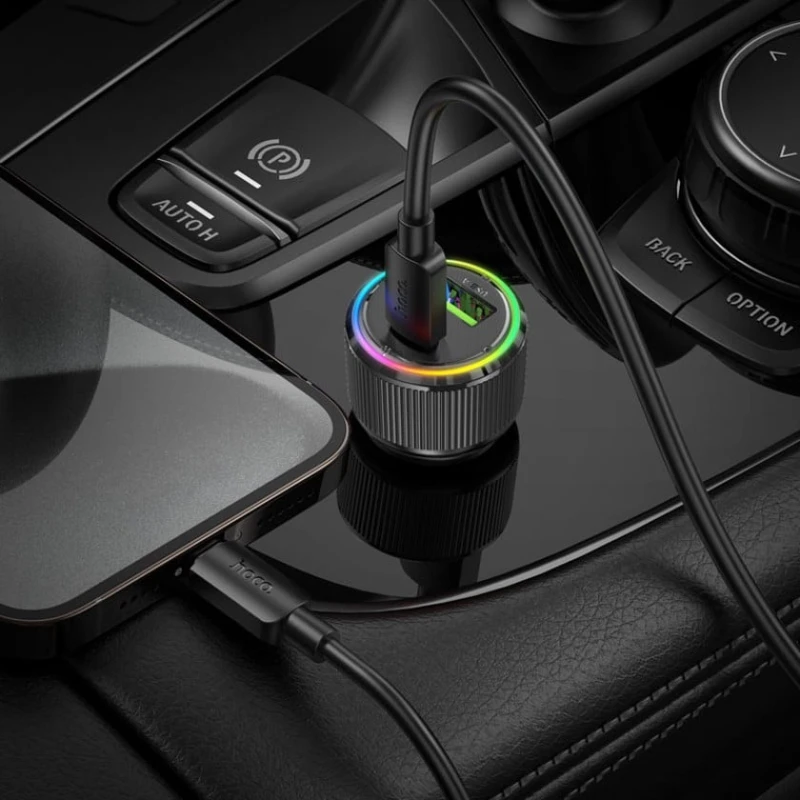 Зарядное устройство автомобильное Hoco NZ14A Guerrero 38W Зарядное устройство автомобильное Hoco NZ14A Guerrero 38W