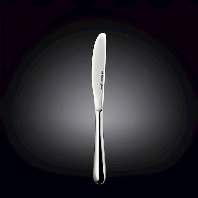 Нож столовый Wilmax Stella 999100/A/B, 22 см, нержавеющая сталь, серебристый Нож столовый Wilmax Stella 999100/A/B, 22 см, нержавеющая сталь, серебристый