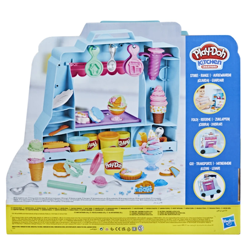 Набор для лепки Hasbro Play-Doh F1390 Ice Cream Truck, 3+ лет Набор для лепки Hasbro Play-Doh F1390 Ice Cream Truck, 3+ лет