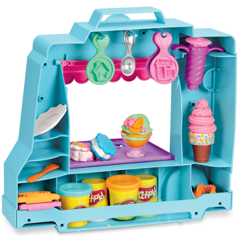 Набор для лепки Hasbro Play-Doh F1390 Ice Cream Truck, 3+ лет Набор для лепки Hasbro Play-Doh F1390 Ice Cream Truck, 3+ лет