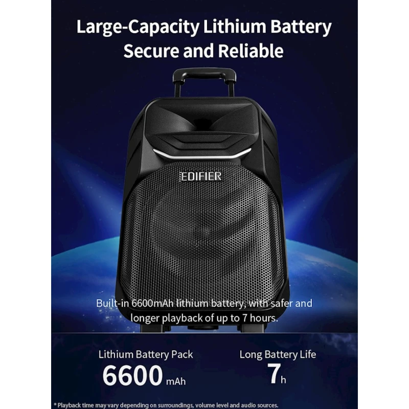 Akustik sistem Edifier A3-8S Black