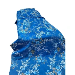 Комплект постельного белья MiraNova CTS-699, простыня 160х220 см, пододеяльник 160х220 см, наволочка 50х70 см, односпальный, хлопок, синий