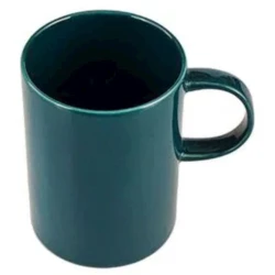 Кружка Porland Danshari Forest, фарфор, зеленая, 340 мл