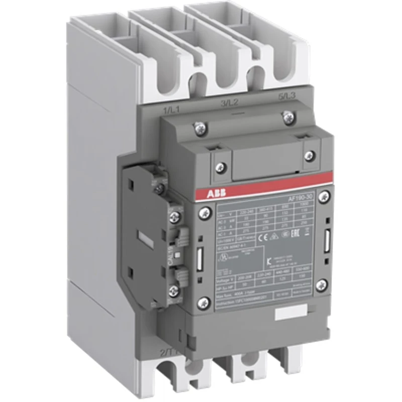 Контактор ABB 1SFL487002R1311, AF1903011, 3P, 90 кВт, 190A, 100-250VDC, NO+NC