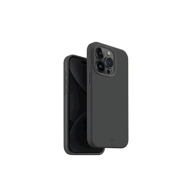 Чехол Uniq Hybrid MagClick Lino Hue для iPhone 15 Pro Max 6.7 Black Чехол Uniq Hybrid MagClick Lino Hue для iPhone 15 Pro Max 6.7 Black