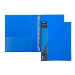 Пластиковая папка Hatber 4AB4_00109, синяя Пластиковая папка Hatber 4AB4_00109, синяя