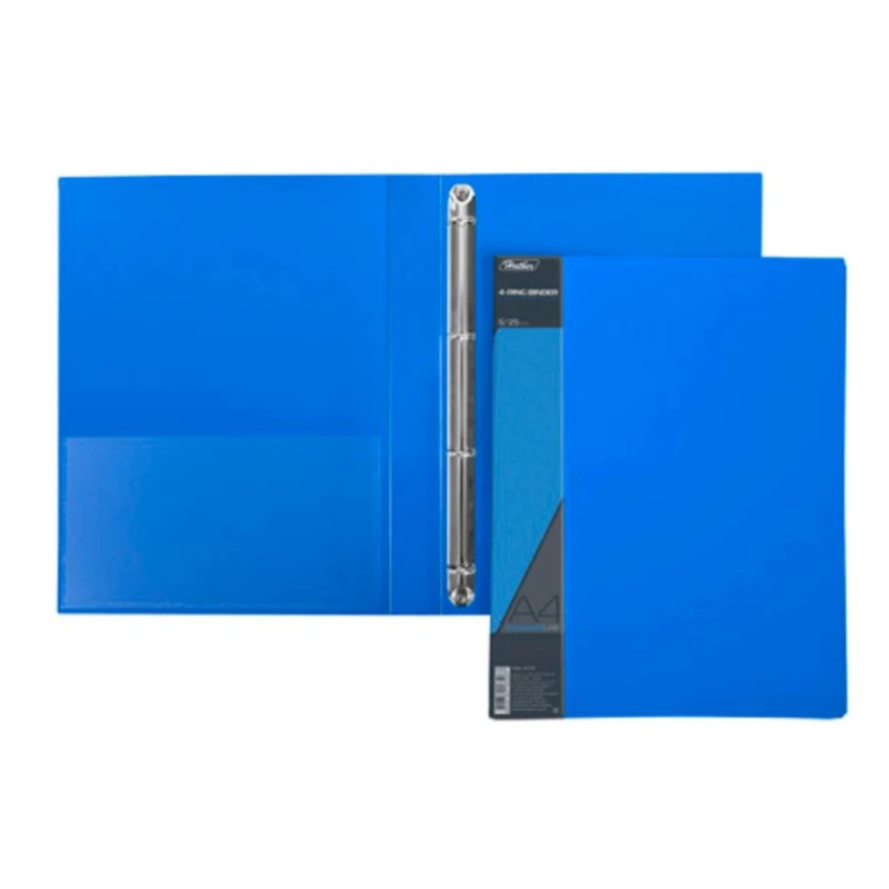 Пластиковая папка Hatber 4AB4_00109, синяя