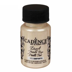 Акриловая краска-металлик Cadence Dora Metallic Paint 172 Champagne 50 мл