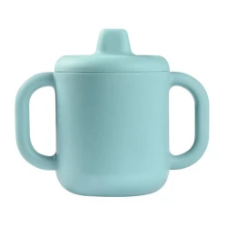 Поильник для детей Beaba, силикон, голубой Поильник для детей Beaba, силикон, голубой