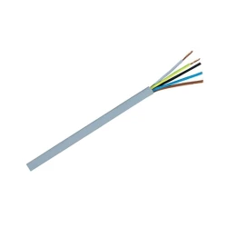 Cиловой кабель Borsan BR-1711-1206 5x10 мм2, 100 м, белый