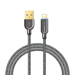 Kabel Recci RS02L Smart Power-Off 1m Black