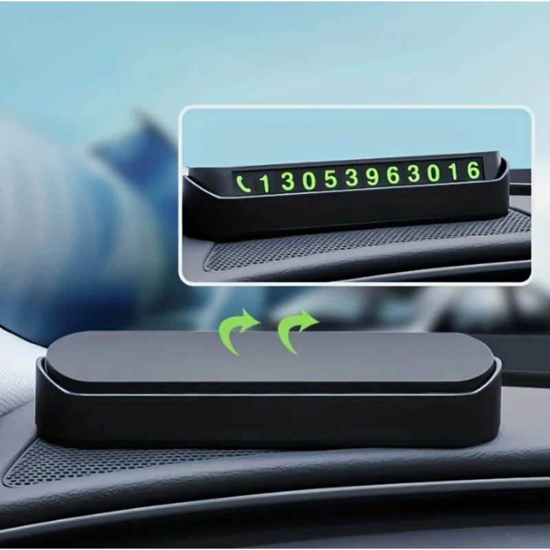 Автовизитка iva337, металл, черный Автовизитка iva337, металл, черный