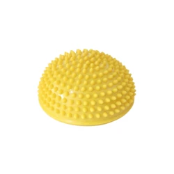 Balans topu , masaj topu, tikanlı top Gymnic 1022, PVC, sarı, 16 sm