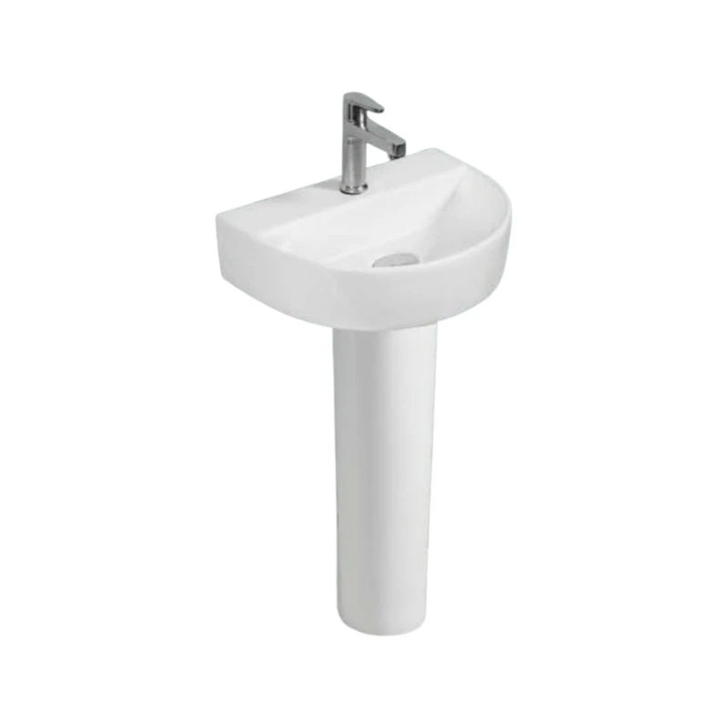 Çanaq Asiano Tulpan Mark Set OKH-6377, keramika, ağ, 75x42 sm