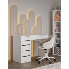 Yazı masası Stellaj HS Group 009, ağ, 105x76x44 sm