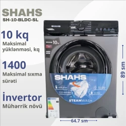 Paltaryuyan maşını Shahs SH-10-BLDC-SL Gray