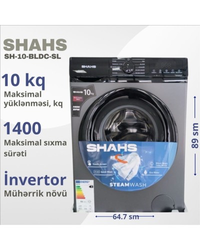 Paltaryuyan maşını Shahs SH-10-BLDC-SL Gray