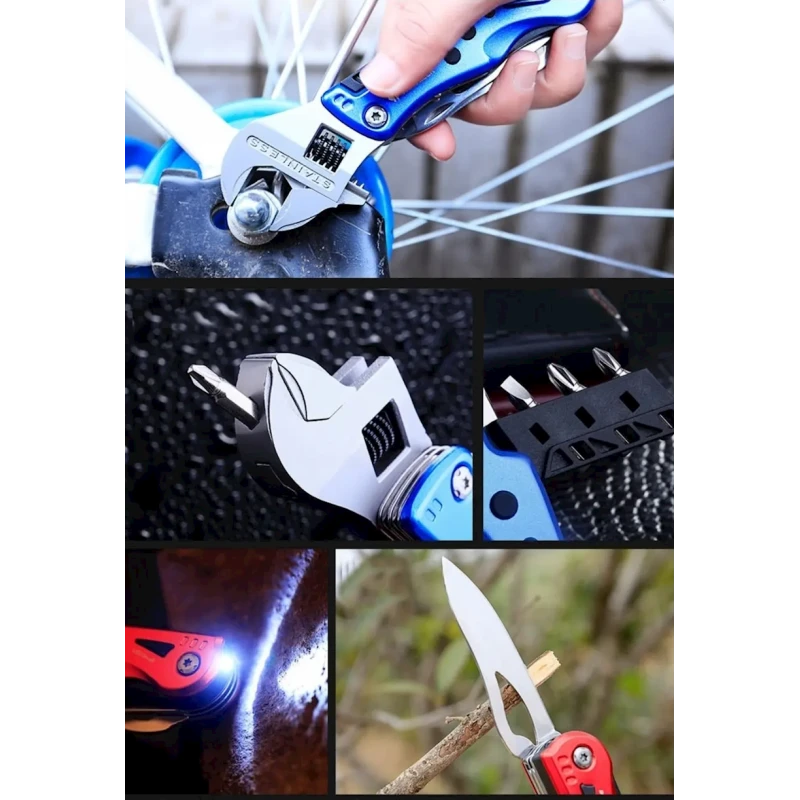 Универсальный набор ножей F35-113, синий