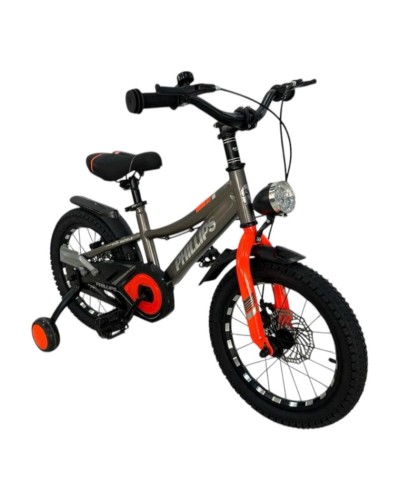 Uşaq velosipedi smr504, boz/qırmızı