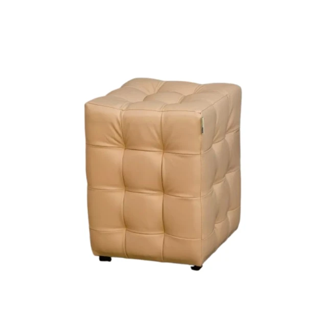 Пуфик 85, ткань, оранжевый, 40x35x35 см Пуфик 85, ткань, оранжевый, 40x35x35 см