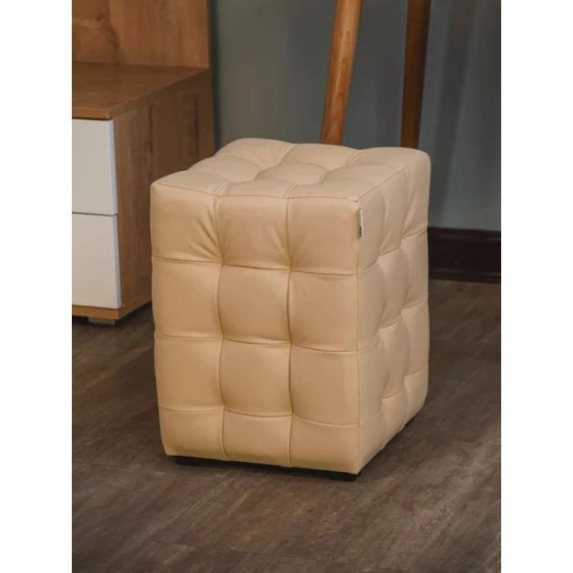 Пуфик 85, ткань, оранжевый, 40x35x35 см Пуфик 85, ткань, оранжевый, 40x35x35 см