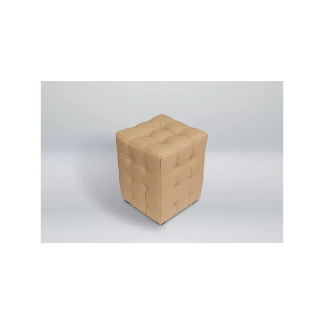 Пуфик 85, ткань, оранжевый, 40x35x35 см Пуфик 85, ткань, оранжевый, 40x35x35 см