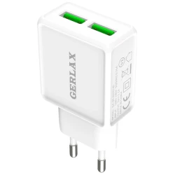 Сетевое зарядное устройство Gerlax GA-08 Micro 10 W, Белый