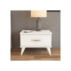 Тумба Ev Plus ev_12116221, ЛДСП, белый, 39.1x52x44.5 см