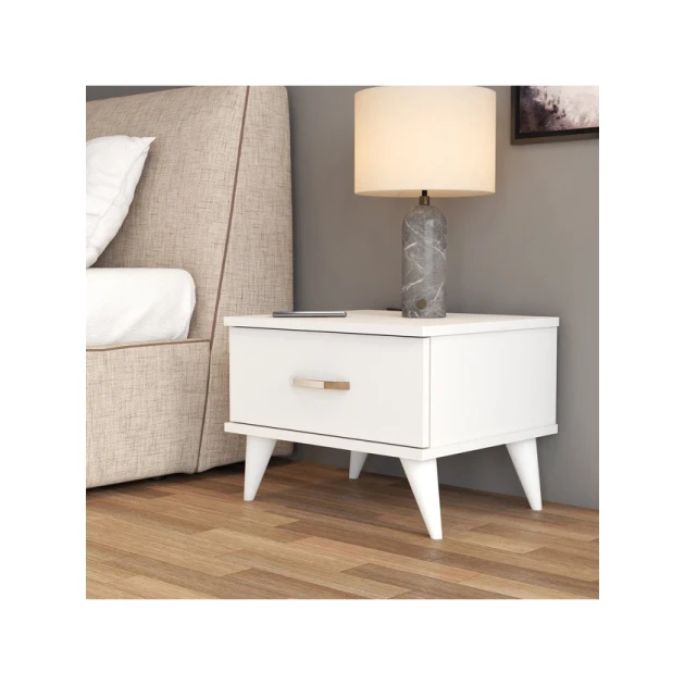 Тумба Ev Plus ev_12116221, ЛДСП, белый, 39.1x52x44.5 см Тумба Ev Plus ev_12116221, ЛДСП, белый, 39.1x52x44.5 см