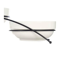 Соусник Arte Regal фарфор/металл, 13.7x38 см