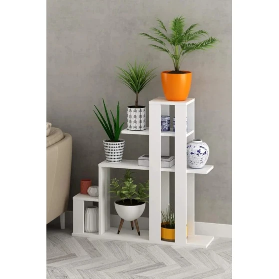 Стеллаж Ev Plus, ЛДСП, белый, 100x100x24 см Стеллаж Ev Plus, ЛДСП, белый, 100x100x24 см