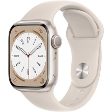 Smart saat Apple Watch Series 8 GPS 41mm Starlight Aluminium (MNU93LL/A)