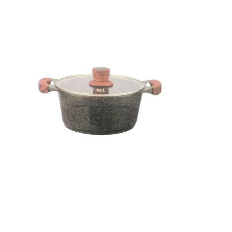 Набор кастрюль Elif, гранит, черный, 5 шт Набор кастрюль Elif, гранит, черный, 5 шт