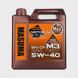 Моторное масло Masuma 5w-40 4л SN+/GF-5