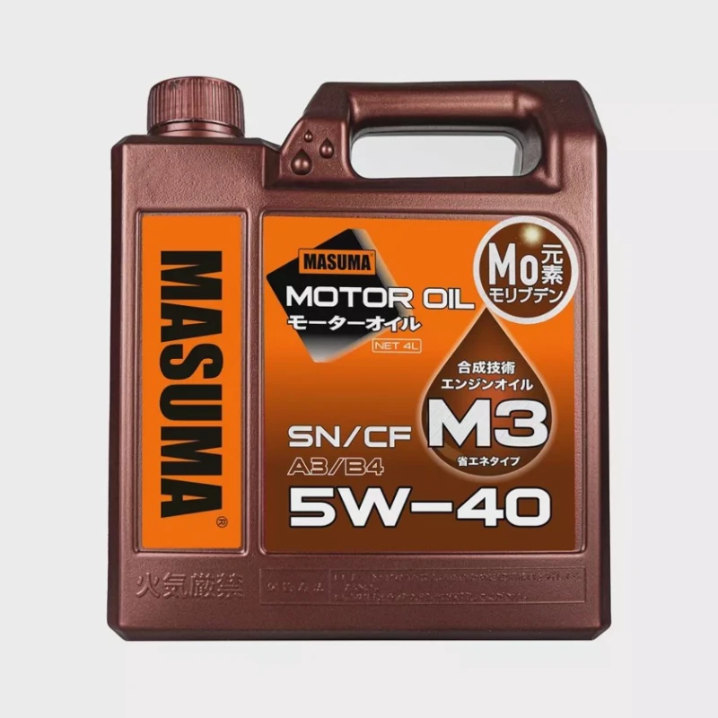 Моторное масло Masuma 5w-40 4л SN+/GF-5 Моторное масло Masuma 5w-40 4л SN+/GF-5