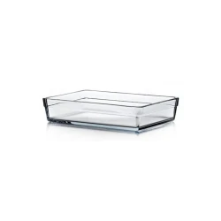 Форма для запекания BrArt HMSD_BA56 стекло, прямоугольная, прозрачная, 21x31 см