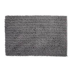 Коврик для ванной JYSK Rosvik, 50x80 sm, полиэстер/латекс, Grey