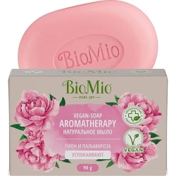 Təbii sabun BioMio Superfood Пион и Пальмароза 90 q