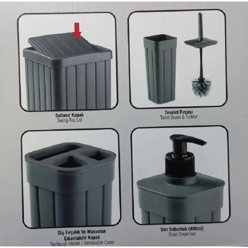 Набор для ванной комнаты segva_105 Набор для ванной комнаты segva_105