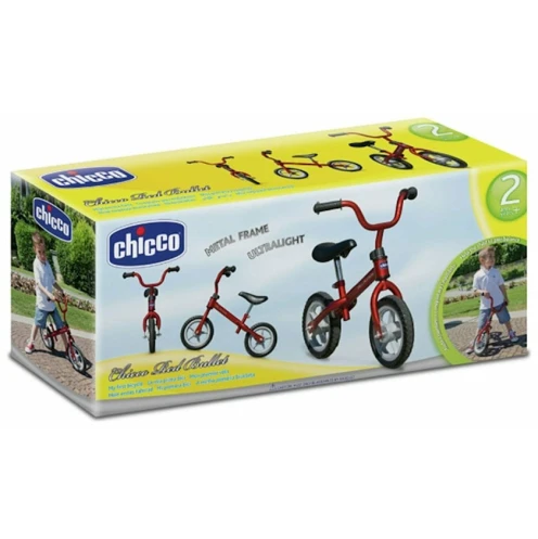 Velosiped Chicco Red Bullet Balance Bike, qırmızı