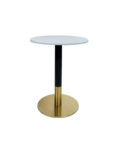 Masa Del Groups Gold 314, MDF/metal, ağ, 60 sm