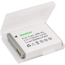 Аккумулятор для фотоаппарата Kastar NB-6L, 3 шт