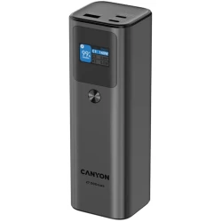 Внешний аккумулятор Canyon PB-2010 TFT 27000mAh PD140W Dark Grey (CNE-CPB2010DG)